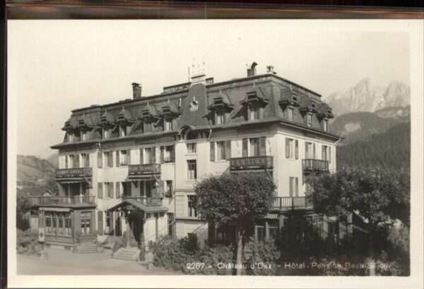 Chateau-d Oex Hotel Pension Beau_Sejour Waadtländer A