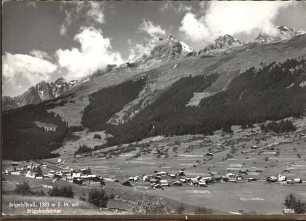 Brigels Teilansicht Brigels Breil mit Brigelser