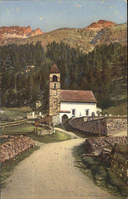 Pontresina Alte Bergkirche in Pontresina