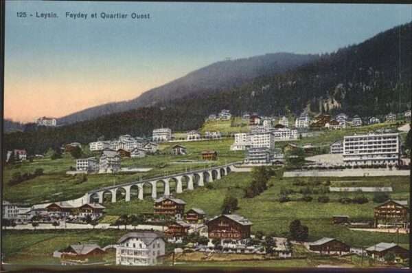 Leysin Feydey et Quartier Ouest