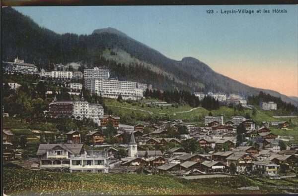 Leysin Leysin_Village et les Hotels