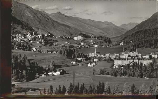 St Moritz GR Bad und Dorf