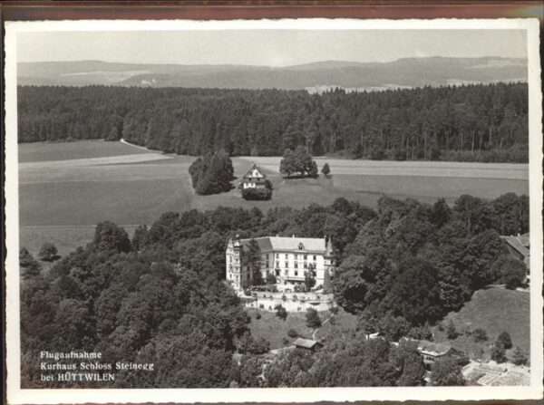 Huettwilen Kurhaus Schloss Steinegg _ Fliegeraufna