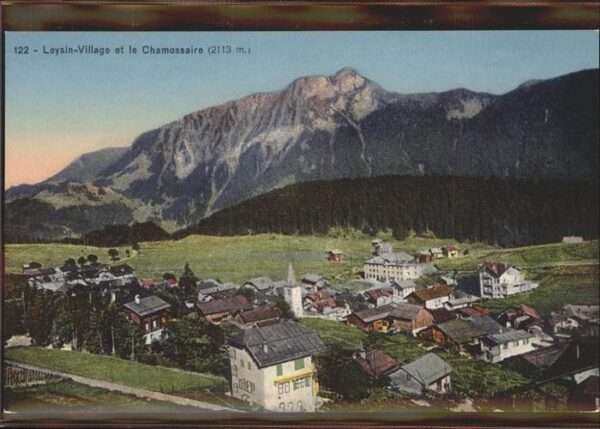 Leysin Leysin_Village et la Chamossaire