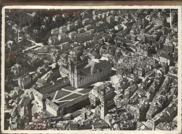 St Gallen SG Teilansicht Kloster St Laurentiuskirche