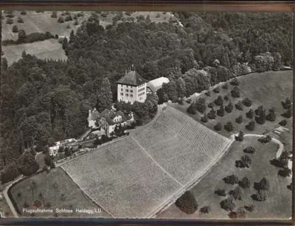 Gelfingen Schloss Heidegg _ Fliegeraufnahme