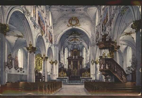 Mariastein SO Klosterkirche Innenansicht