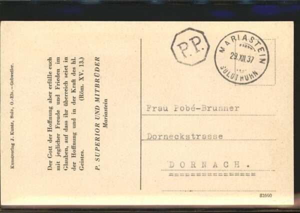 Mariastein SO Siebenschmerzen_Kapelle Innenansicht – Bild 2