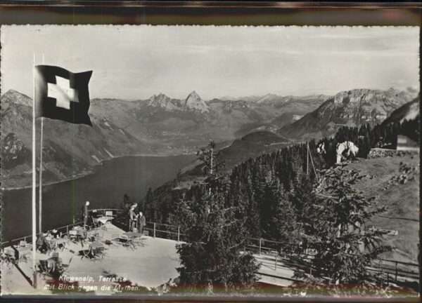Beckenried Klewenalp Terrasse Vierwaldstättersee B