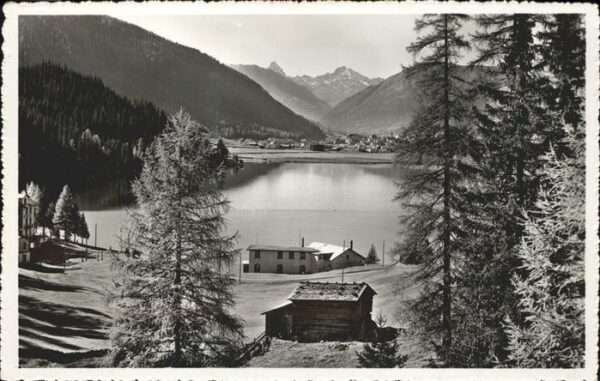 Davos GR Davosersee Tinzenhorn Graubünden