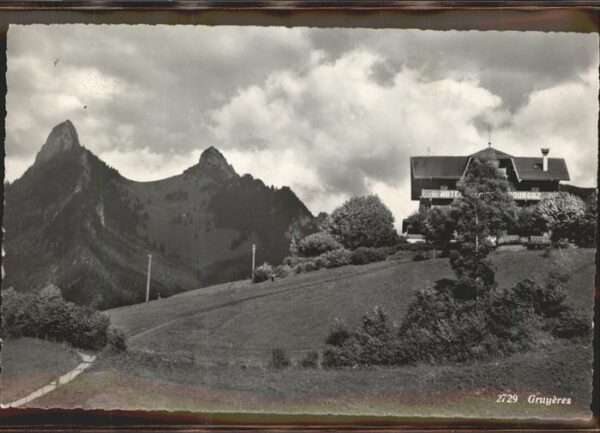 Gruyeres FR Teilansicht Hotel Freiburger Alpen