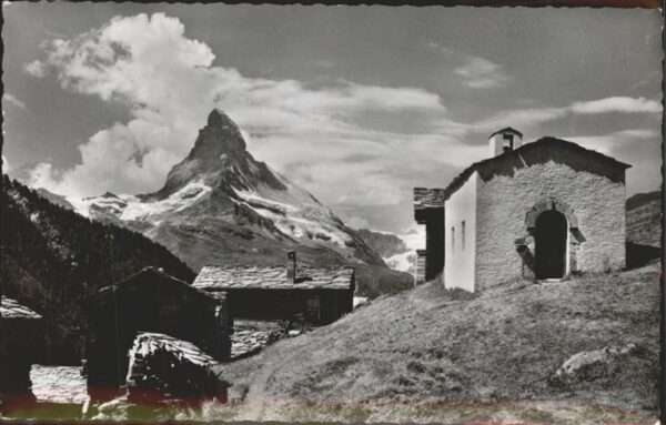 Findelen VS Zermatt Berghütten Matterhorn Wallis
