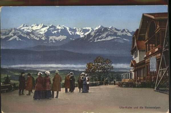 Zuerich Utokulm Aussichtsturm Uetliberg Berner