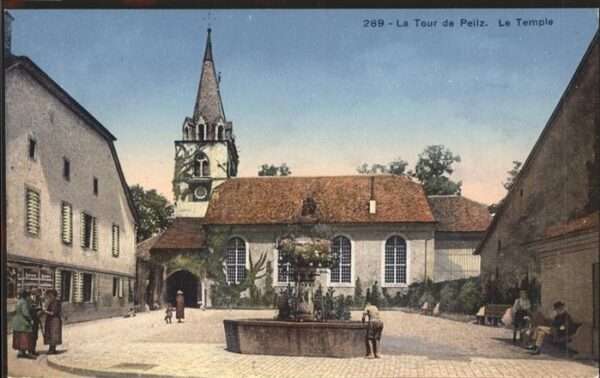 La Tour-de-Peilz Le Temple Brunnen