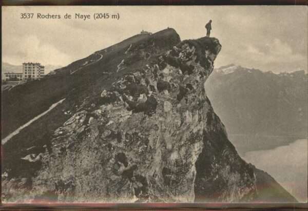 Montreux VD Rochers de Naye Gipfel Hotel Berner Alp