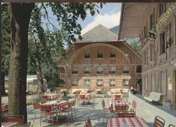 Schangnau Kemmeriboden_Bad Terrasse