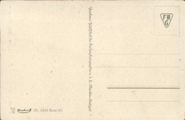 Kuenstlerkarte Nr 3954 O. Peter Zum grünen Kranze – Bild 2