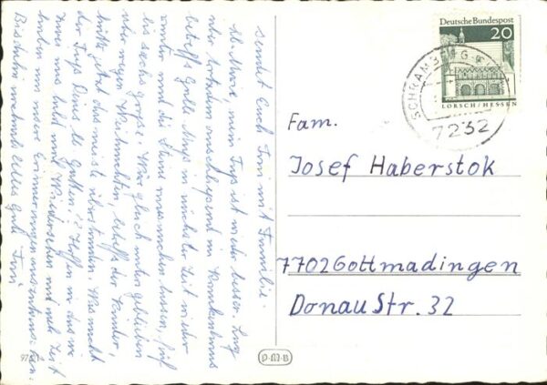 Muenze auf Ak Neujahr – Bild 2