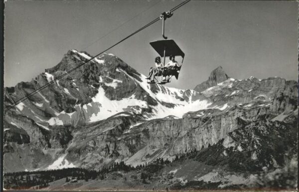 Sessellift Braunwald Glarus Gumen Ortstock