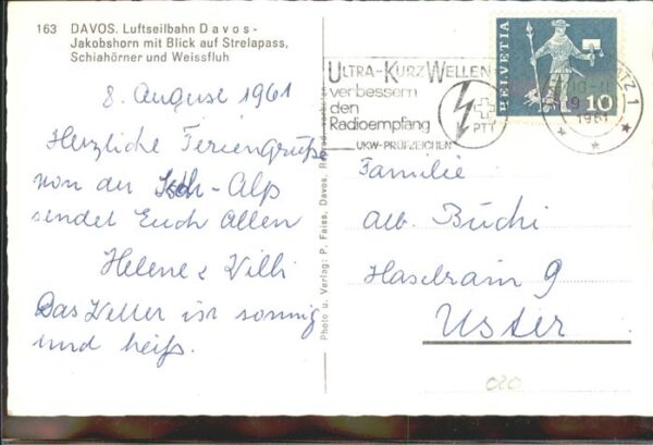 Seilbahn Davos Jakobshorn Strelapass – Bild 2