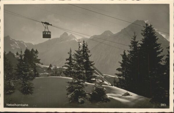 Seilbahn Nebelhornbahn