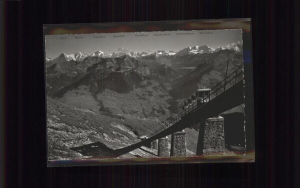Zahnradbahn Niesenbahn Mülenen Niesenkulm