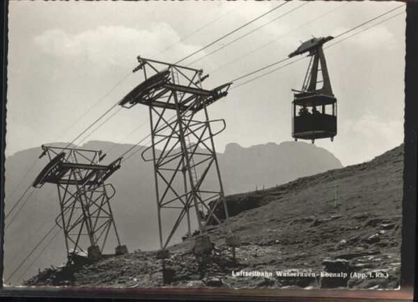 Seilbahn Wasserauen Ebenalp