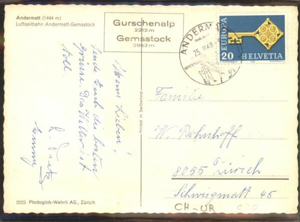 Seilbahn Andermatt – Bild 2