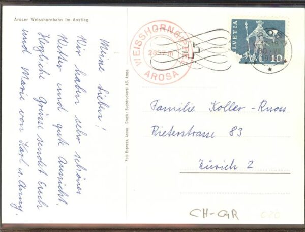 Seilbahn Arosa Weisshorn – Bild 2
