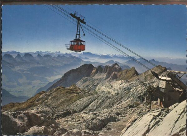 Seilbahn Säntis Churfirsten Glarneralpen