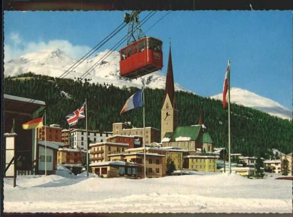 Seilbahn Davos Schatzalp Schiahörner