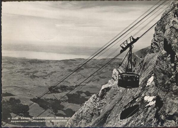 Seilbahn Säntis Appenzeller Mittelland