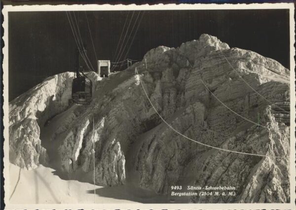 Seilbahn Säntis Bergstation Schwägalp