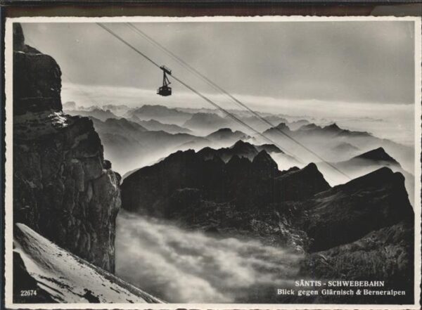 Seilbahn Säntis Glärnisch Berneralpen