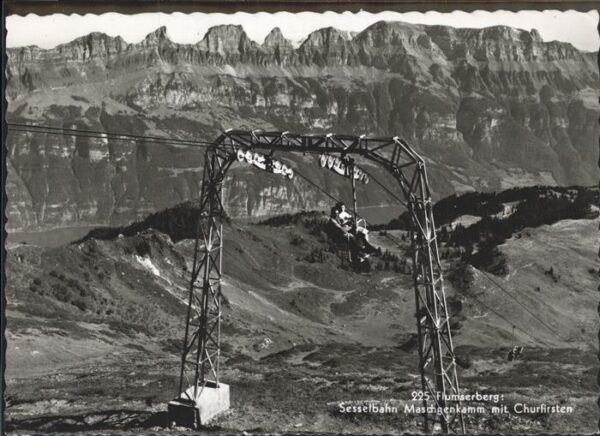 Sessellift Maschgenkamm Flumserberg