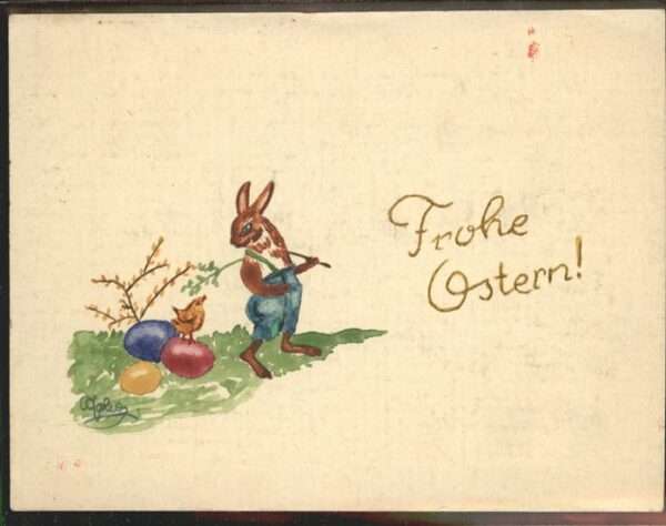 Ostern Easter Paques Hase Küken Ostereier