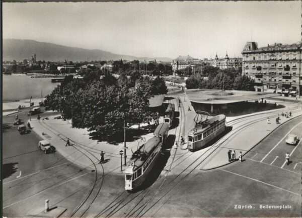 Strassenbahn Zürich Bellevueplatz