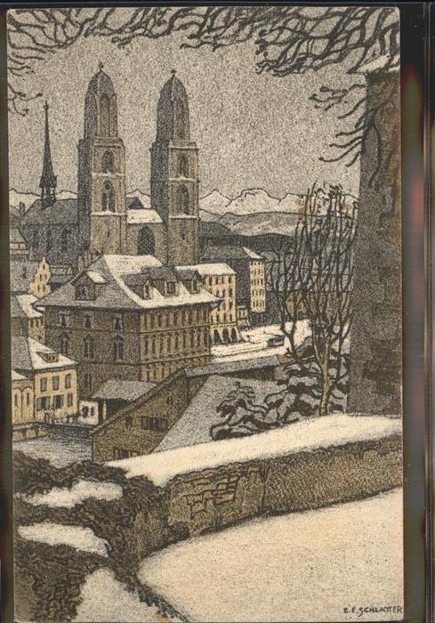 Schlatter E.E. Zürich Grossmünster