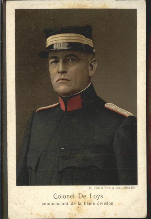 Militaria Colonel De Loys