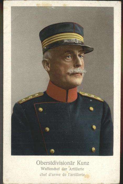 Artillerie Oberstdivisionär Kunz