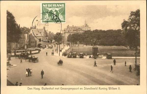 Den Haag Gevangenspoort Standbeeld Koning Willem