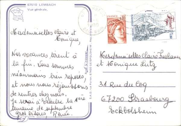 Lembach Bas Rhin Elsass Vue generale – Bild 2