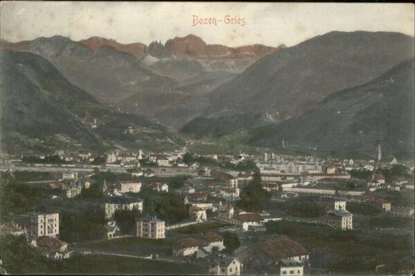 Bozen Suedtirol Teilansicht Bozen_Gries