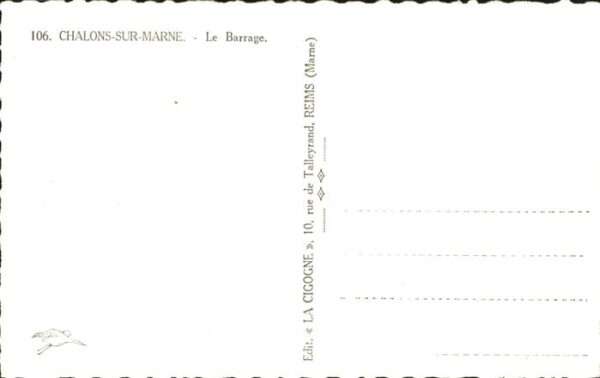 Chalons-en-Champagne Marne Le Barrage – Bild 2