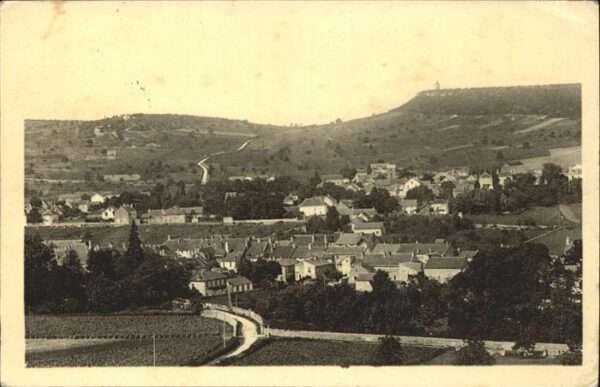 Mercurey Saone et Loire Panorama Feldpost