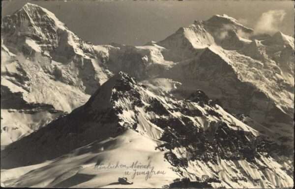 Finsteraarhorn Männlichen Mönch und Jungfrau
