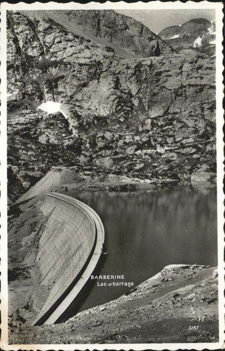 Barberine Lac et barrage