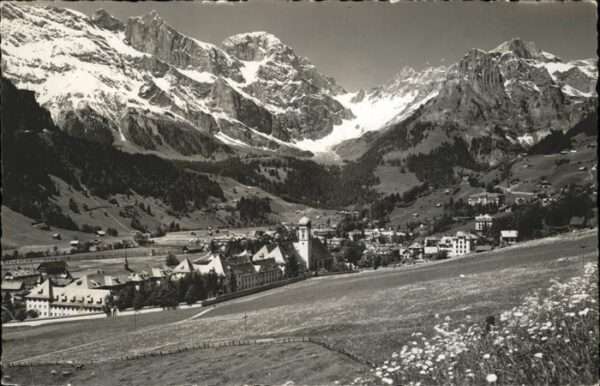 Engelberg OW Panorama mit Juchlipass