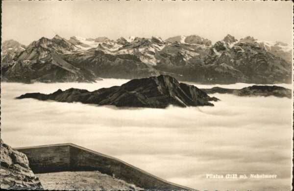 Pilatus im Nebelmeer