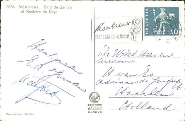 Montreux VD Dent de Jaman et Rochers de Naye – Bild 2